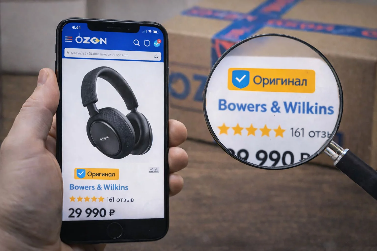ФАС указала Ozon на спорную метку «Оригинал»