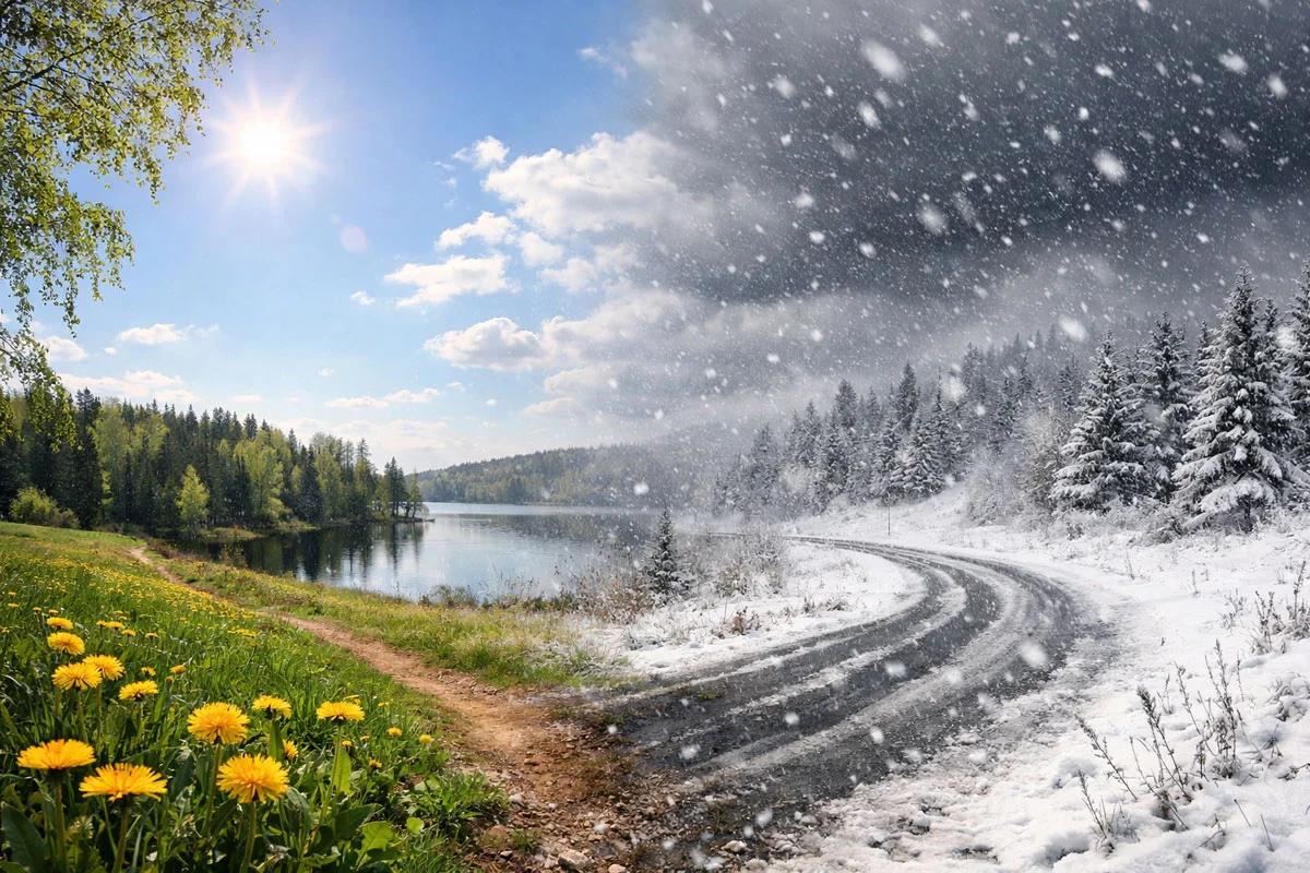 На Урале потеплеет до +18 перед снегом