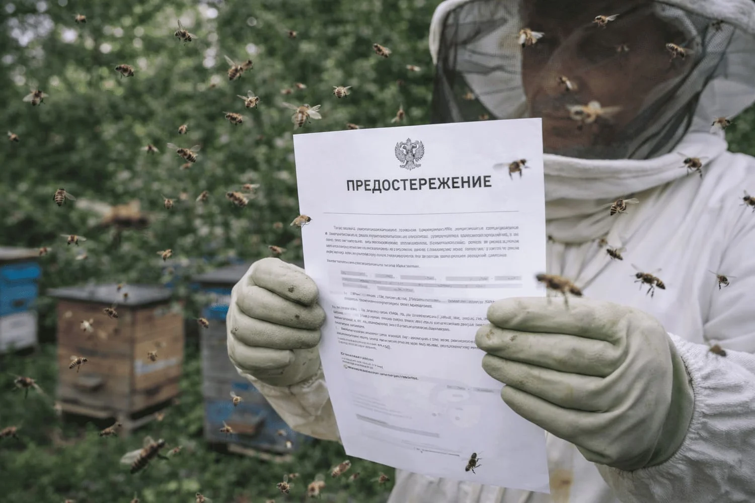 Пасечнице вынесли предупреждение в Свердловской области из-за жалоб на укусы пчёл