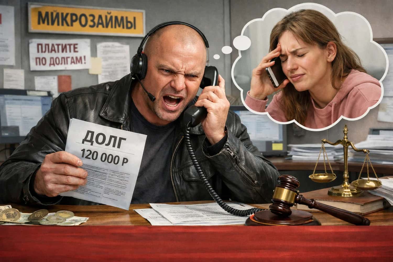 МФО оштрафовали за 40 звонков должнице в Свердловской области