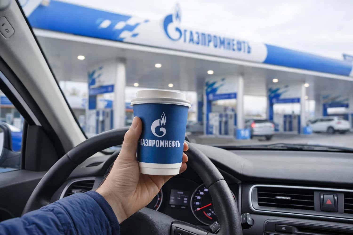На АЗС «Газпромнефть» продали более 11 млн литров кофе и запустили переработку отходов