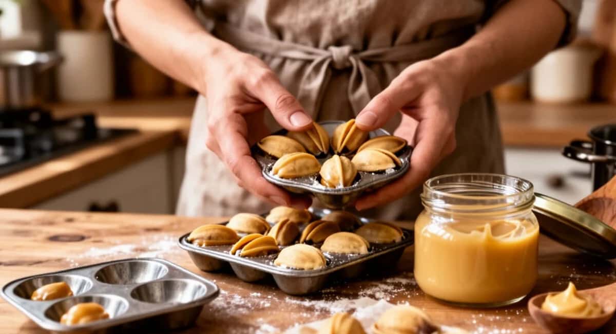 Готовим орешки со сгущенкой как в советском детстве: мягкие и нежные — так и тают во рту