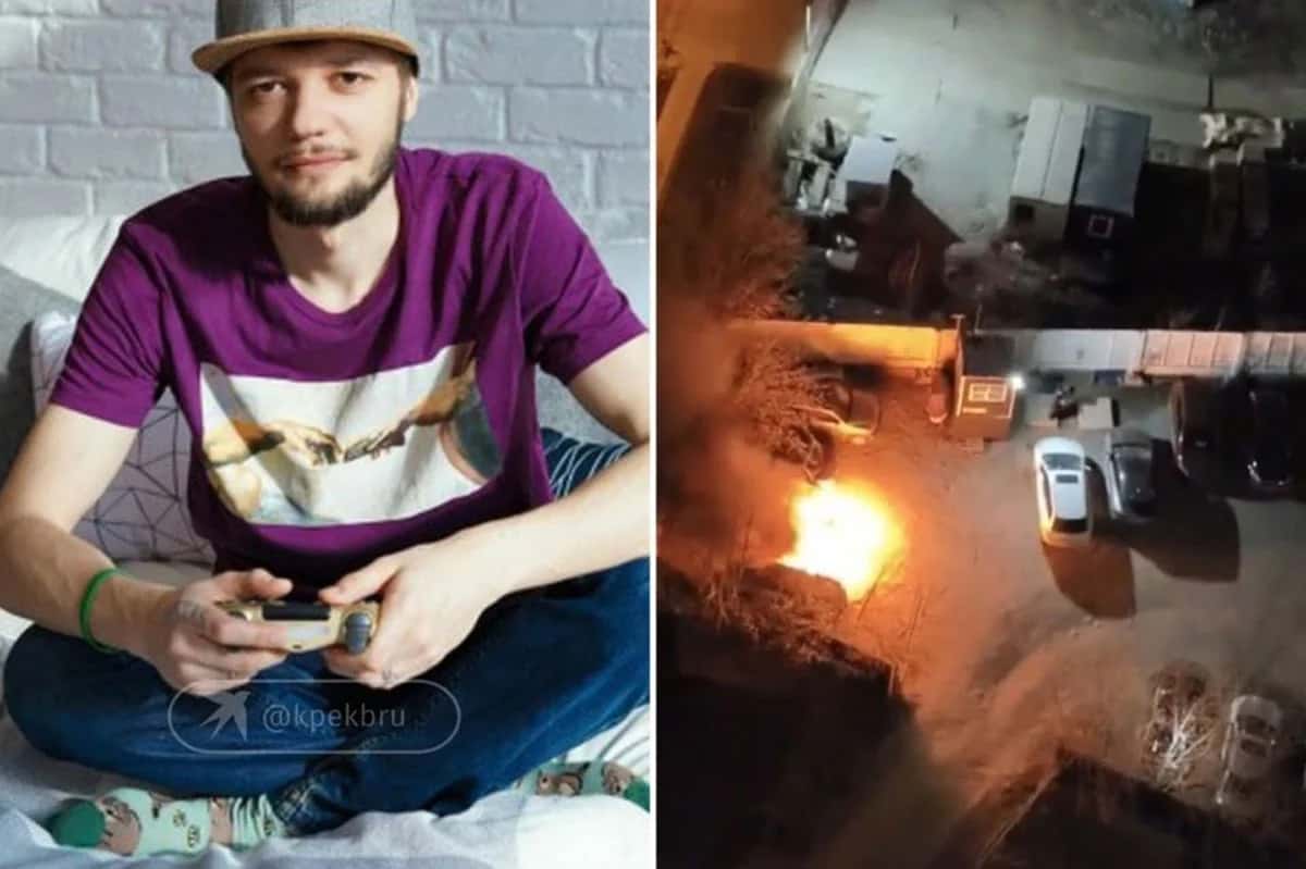 Блогер погиб в машине во время пожара