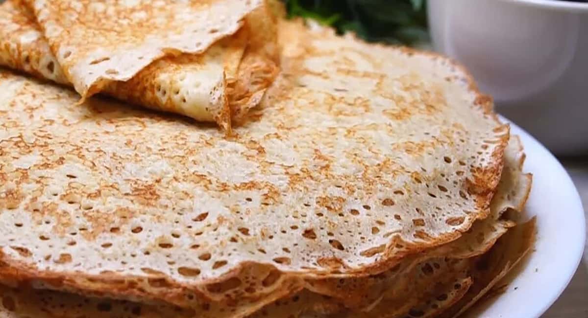 Блины будут тоньше китайской бумаги: влейте это в тесто перед мукой - ажурно и вкусно