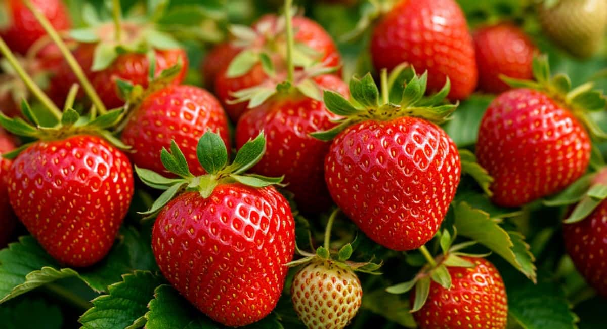 Сыплю 1 золотой пакетик на клубнику в феврале-марте - ягода летом размером с кулак: сахарная как конфетка