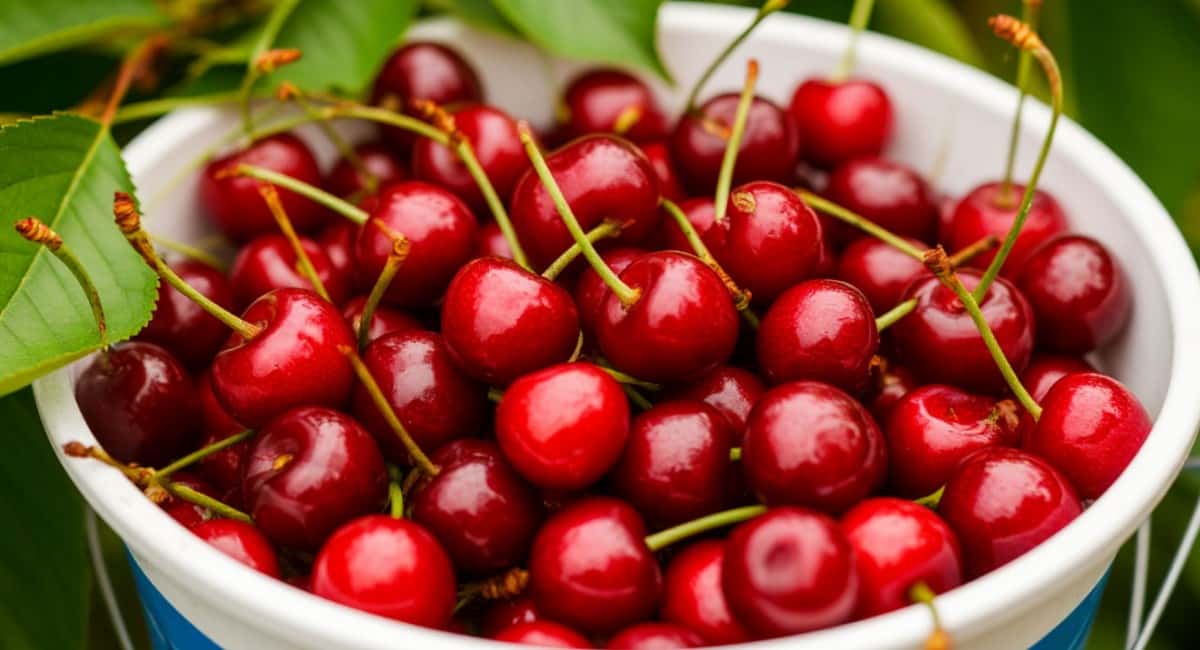 Вишне в марте — первым делом: 3 стакана под каждый куст — и ягод нарастет тьма, урожай придется собирать тележками