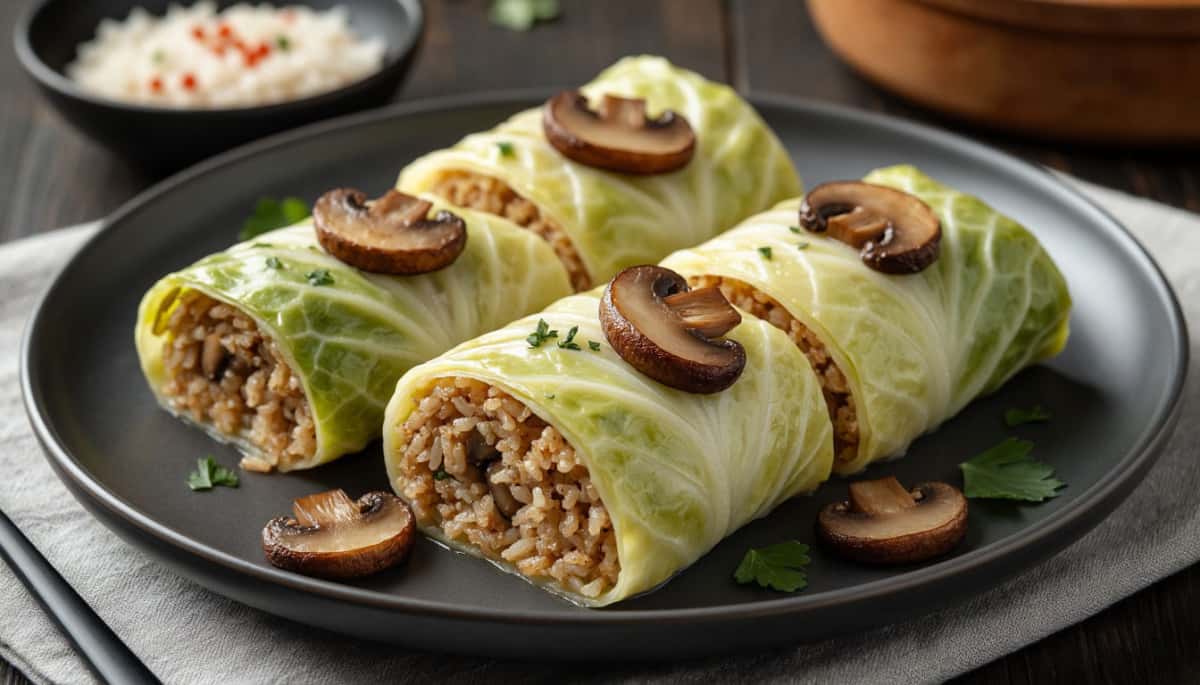 Постные голубцы с грибами и рисом: в этом году даже не вспомнили, что без мяса — пальчики оближешь