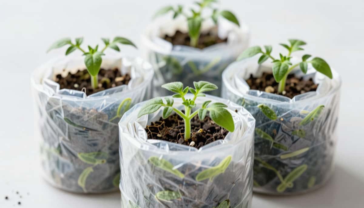 Секрет огородников со стажем: сею томаты в "улитки" из подложки — корни мощные, рассада не болеет