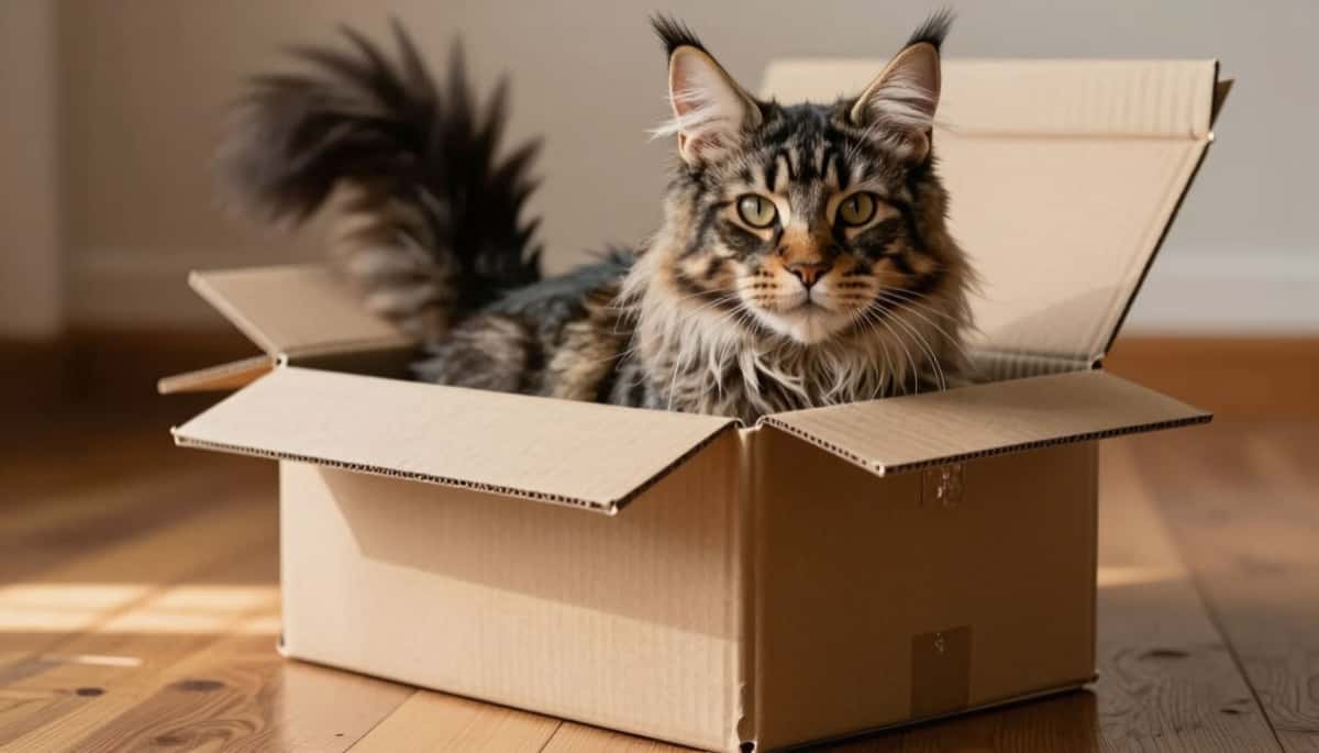 Почему коты обожают коробки: ученые раскрыли секрет странной привычки
