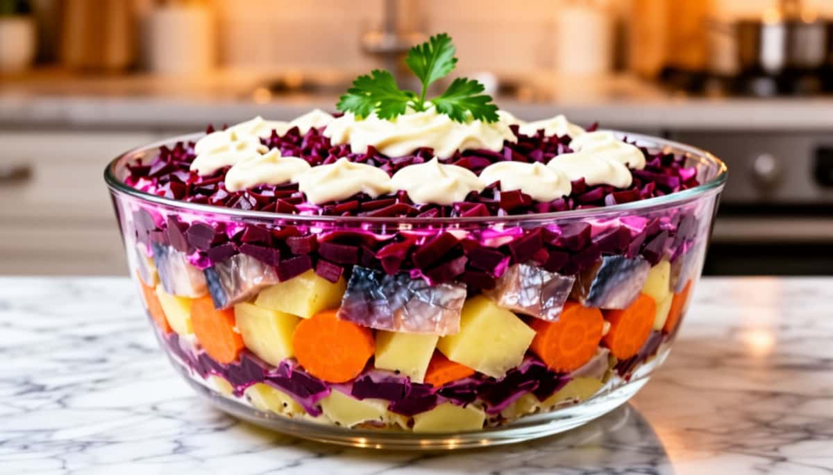 Беру 2 яйца и селедку – на выходе лучший слоеный салат: "Шуба" рядом не стоит