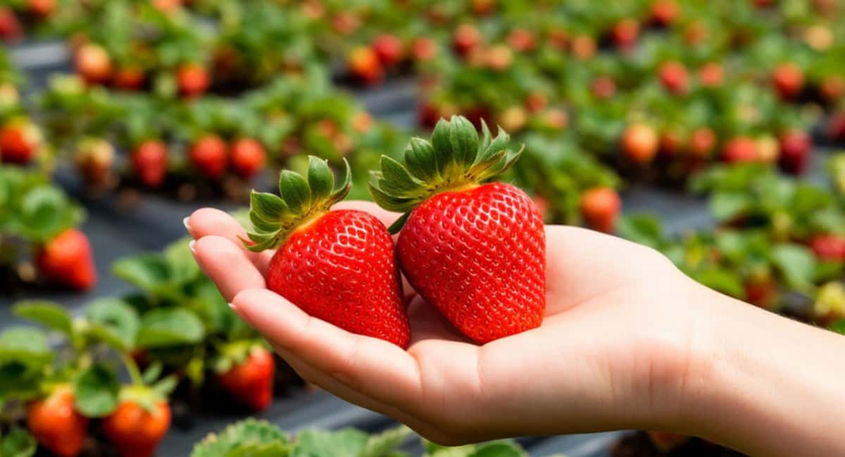 Мочевина для ягод — прошлый век: 40 мл. на ведро воды — и клубника зацвела на 2 недели раньше