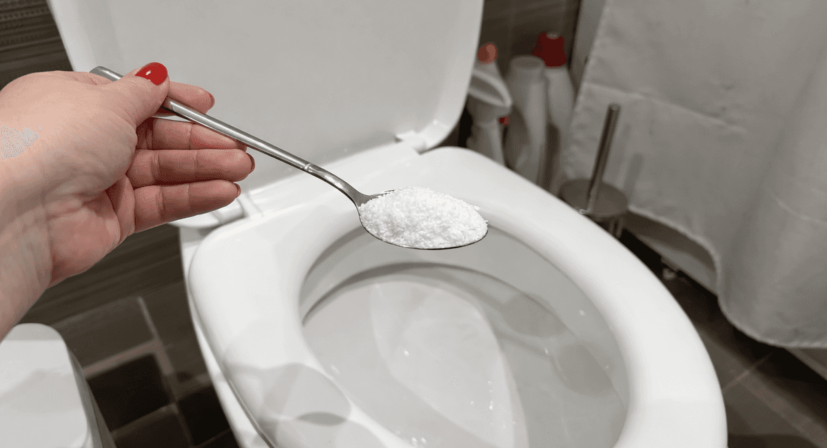 Половина 1 ч.л. на стакан — и унитаз как новый: налет и ржавчина уйдут за минуту