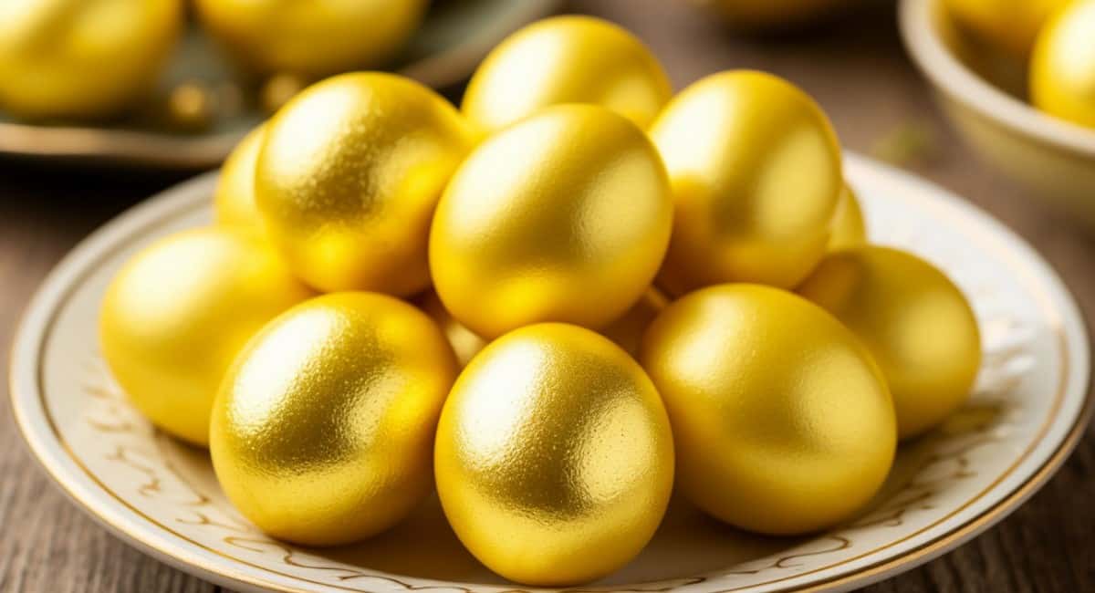 Дорогущий кофе на покраску яиц больше не трачу — покрасила яйца другим порошком, вышло в разы дешевле, а эффект — шик