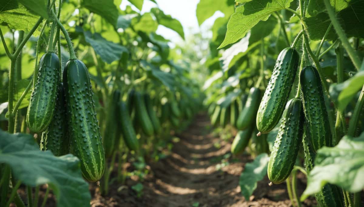 Теперь огурцы сажаю только по-японски: собираю огромный урожай хоть в холод, хоть в жару