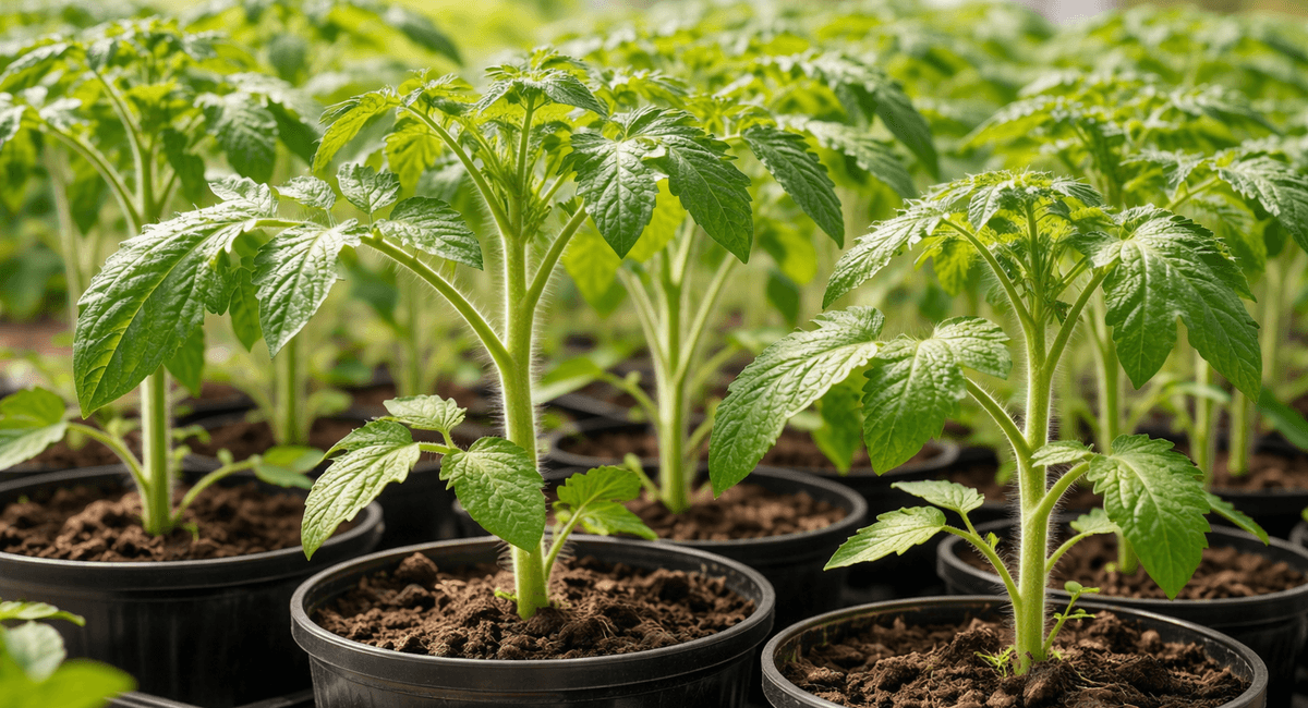 2 семечка в 1 стакан — и ращу богатырскую рассаду томатов: только свет и вода без пикировки и подкормок