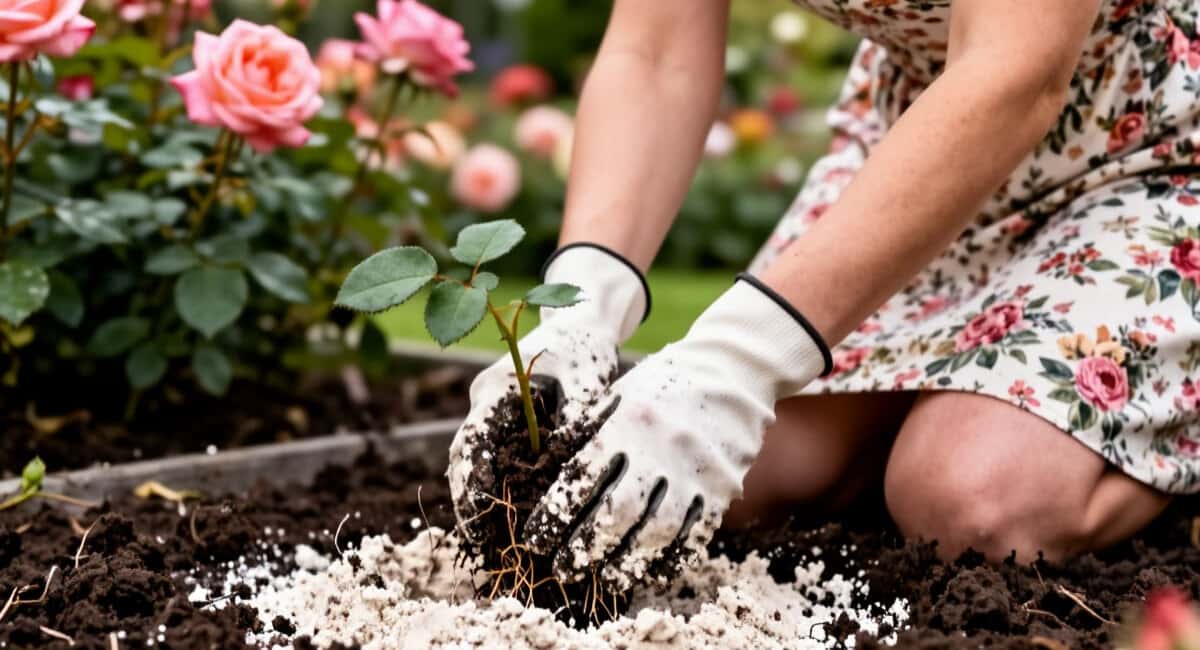 Закапываю 1 банку под розу при посадке — и цветет волнами до ноября: даже на зиму не укрываю