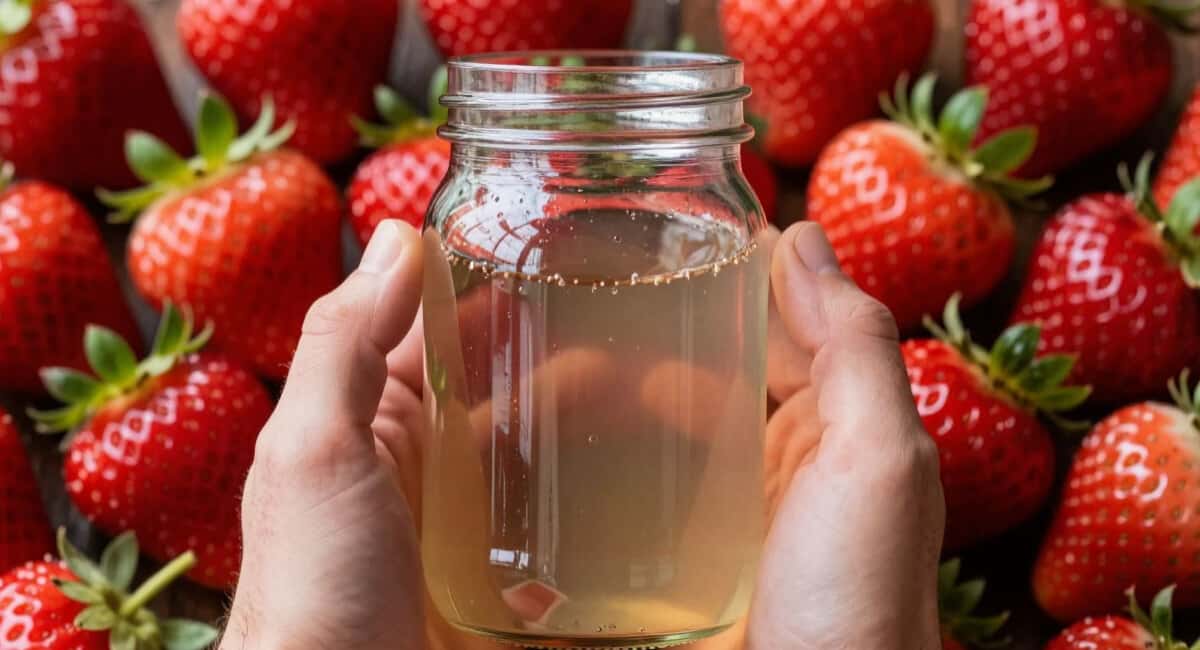 Настаиваю 3 дня эту бражку — и поливаю клубнику: ягоды крупные, сладкие, даже в дождь не гниют