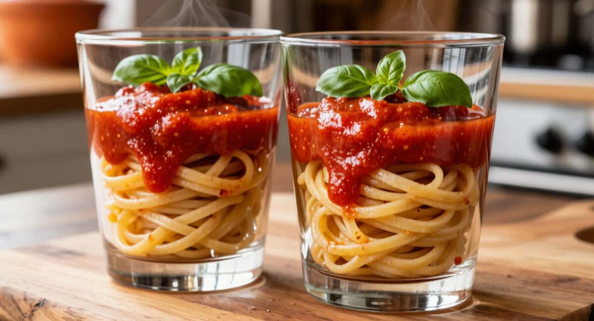 2 продукта в стакан — и через 2 минуты соус на пасту готов: вкуснее, чем в итальянском ресторане