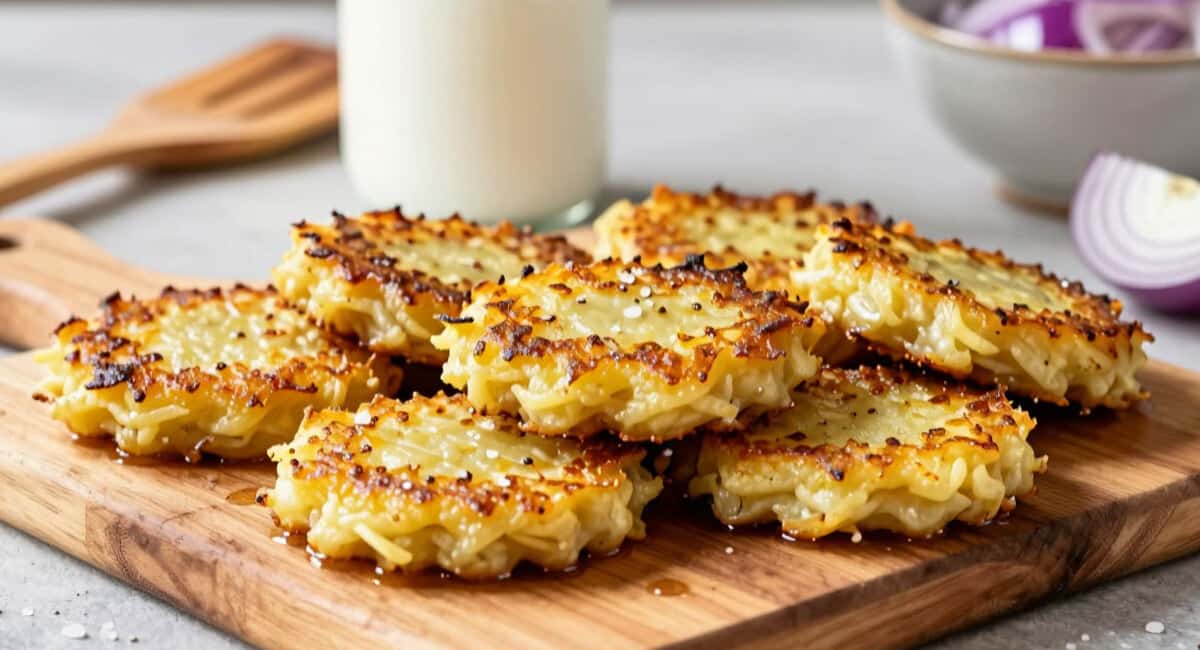 Вместо надоевших блинчиков беру кефир и готовлю драники по-новому — хрустящие, золотистые, без лишнего масла