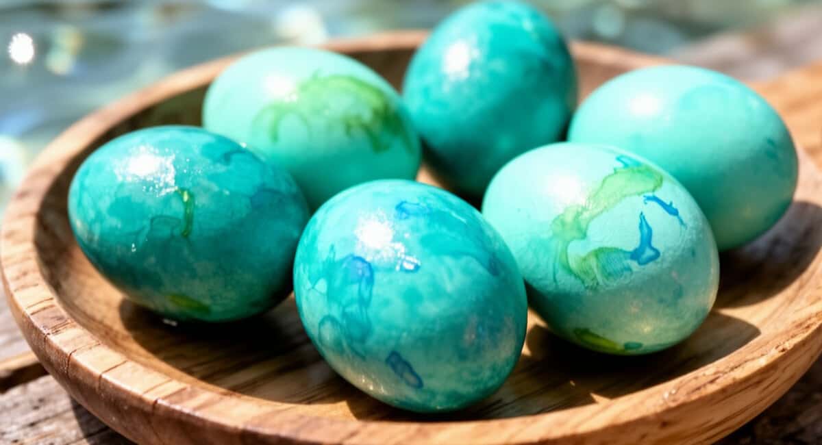 Сода и уксус не нужны: этот природный компонент делает скорлупку матовой, как дорогой итальянский мрамор