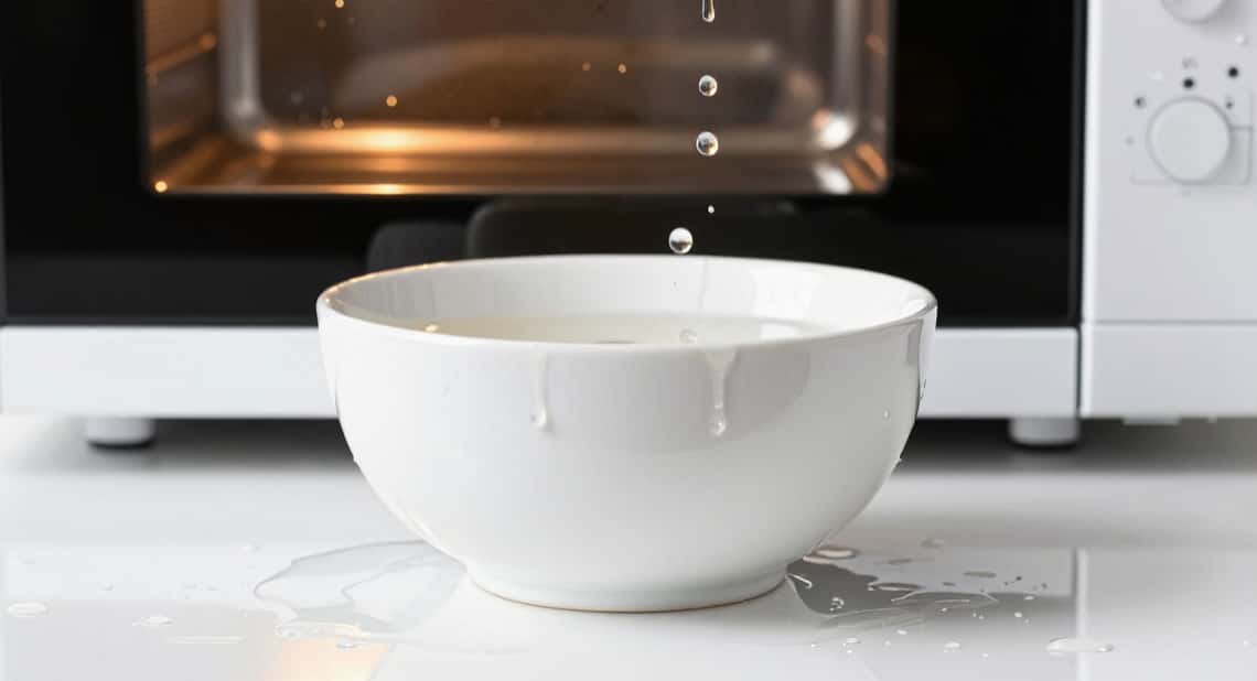 Перестала мучиться с мытьем микроволновки: ставлю туда миску с чудо раствором — грязь оттирается сама