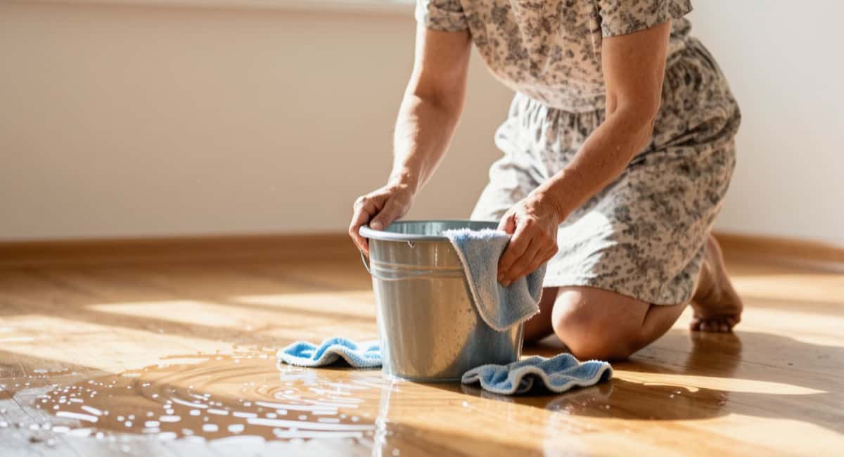 Перестала покупать средства для уборки: теперь мою полы простой жидкостью — чистота и свежесть держатся неделями