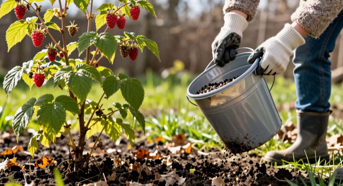 Малине — как спортсмену перед стартом: 1 ведро перегноя под куст весной — летом ягоды размером с наперсток, слаще варенья