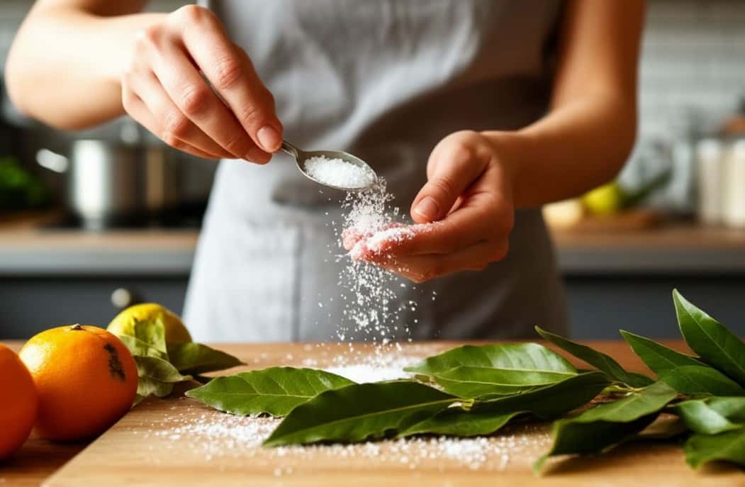 Лавровый лист засыпаю солью — весь февраль не нарадуюсь своей хитрости: полезный лайфхак для всех домохозяек