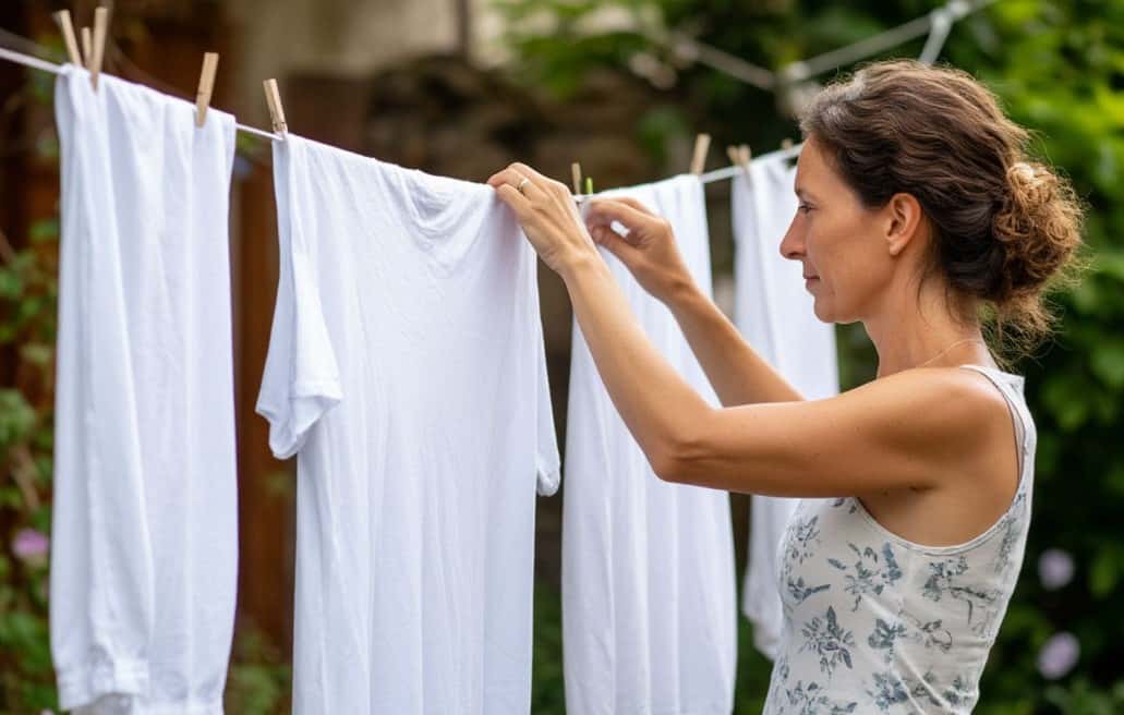 2 ложки на таз — и белые вещи чище новых: даже пожелтевшая "тряпка" ослепит белизной