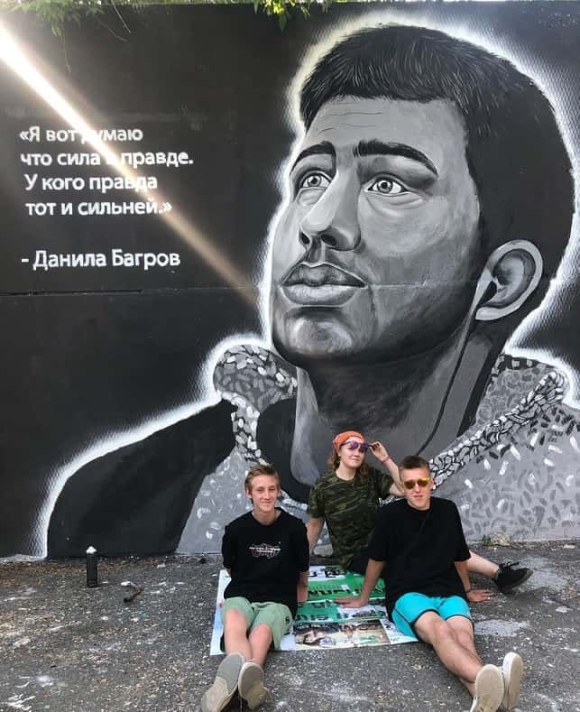 Стрит-арт с Сергеем Бодровым засветился на федеральном уровне