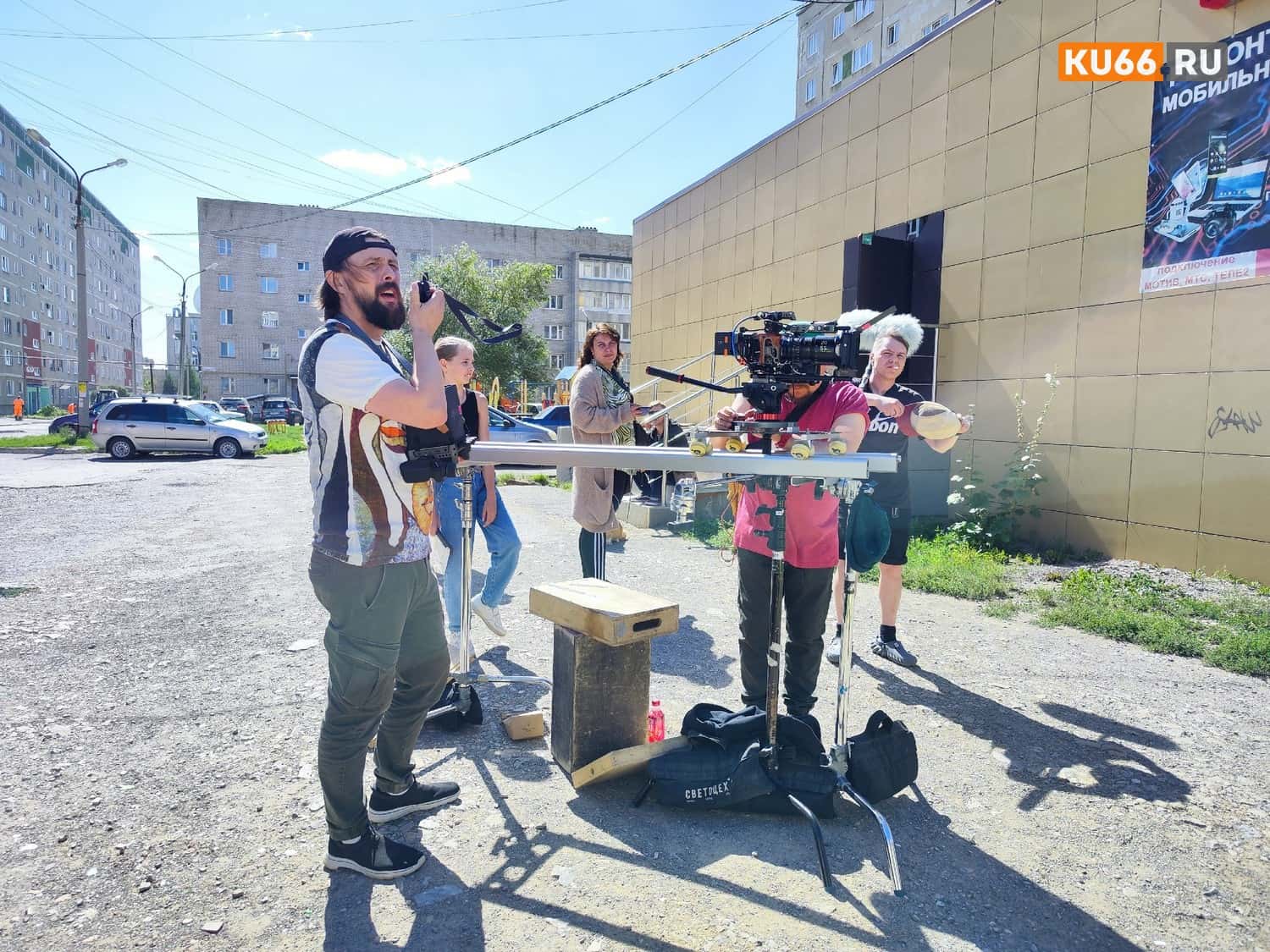 В Каменске-Уральском идут съёмки фильма на социальную тему. Фото, видео