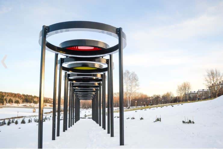 В Каменске-Уральском завершилось благоустройство набережной