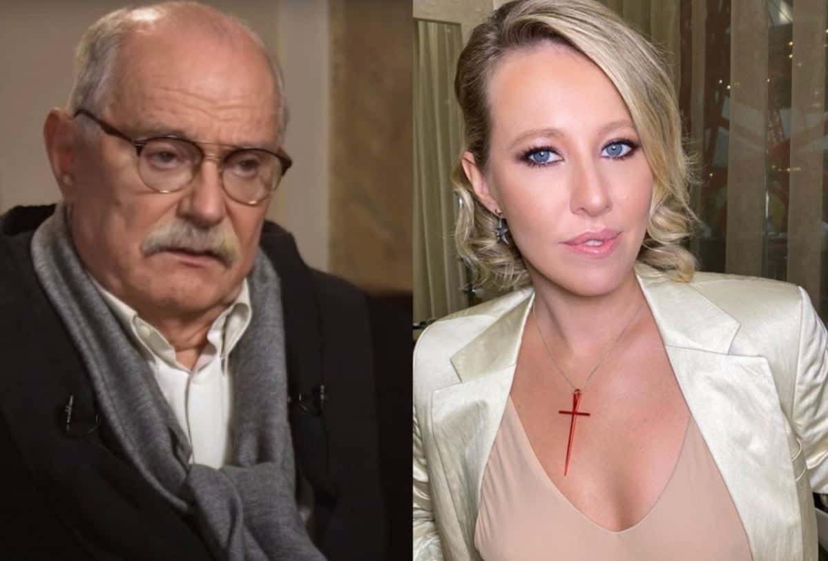 Ксения Собчак открыто обвинила Никиту Михалкова в доносе Путину за голую вечеринку