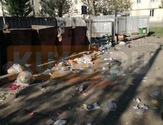 Жители Каменска-Уральского пожаловались на мусор во дворах