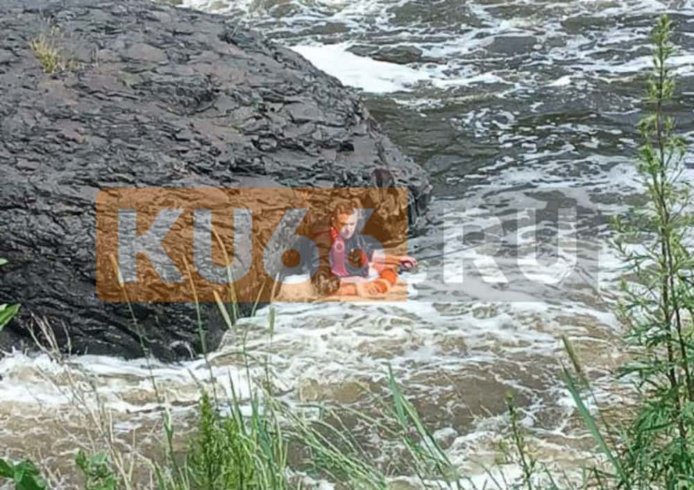 На пороге Ревун между Екатеринбургом и Каменском-Уральским спасают сорвавшегося сапера-иностранца