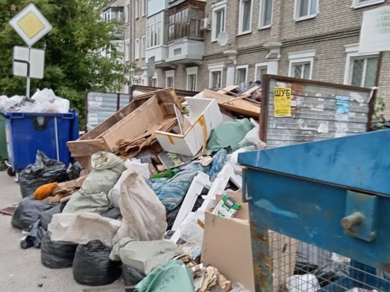 «Мусорная реформа провалилась»: жители Каменска-Уральского жалуются на горы мусора в городе