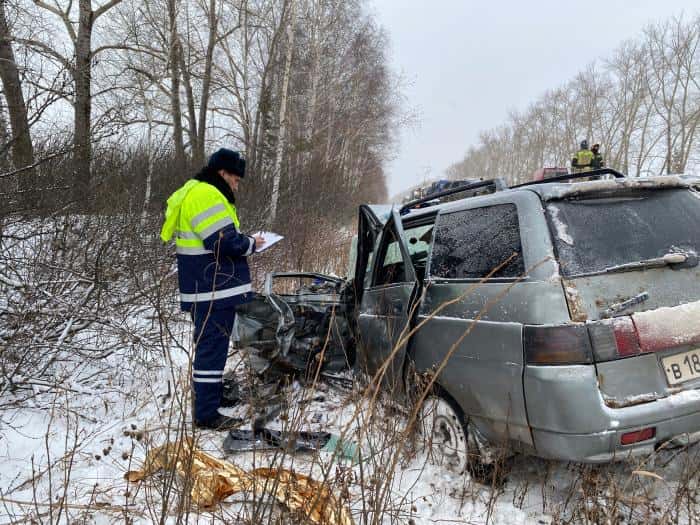 На трассе под Каменском-Уральским произошло смертельное ДТП. Фото