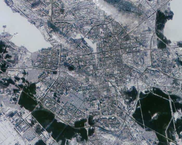 Уральский Новый год глазами «Роскосмоса»: корпорация показала снимки с орбиты