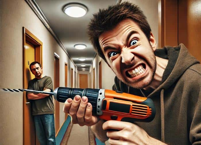 Клей в замок и вечный шум: как бороться с соседями-вредителями — пошаговое руководство 