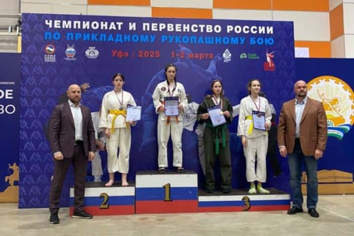 Чемпионат России по прикладному рукопашному бою: Бубнова Анастасия — чемпионка, Никитин Артём — бронзовый призёр!