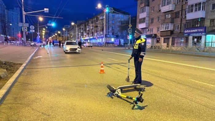 Трагическая гибель самокатчика в ДТП на Екатеринбурге