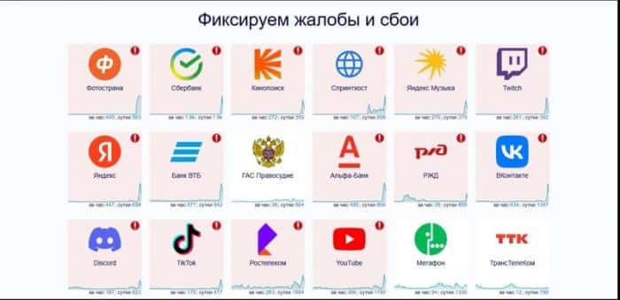 Почему Рунет "упал": произошел массовый сбой популярных приложений