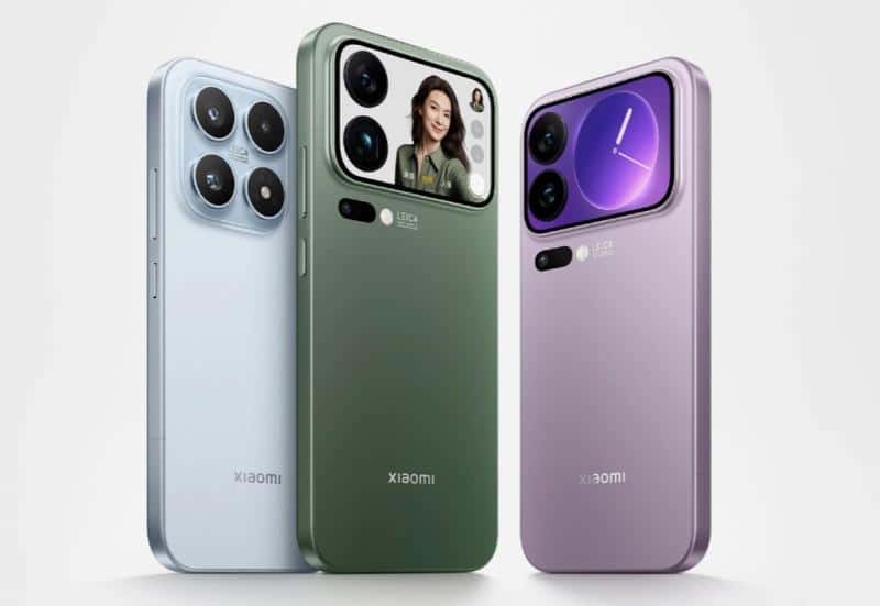 Xiaomi представила смартфоны 17, 17 Pro и 17 Pro Max с рекордными батареями и новыми камерами