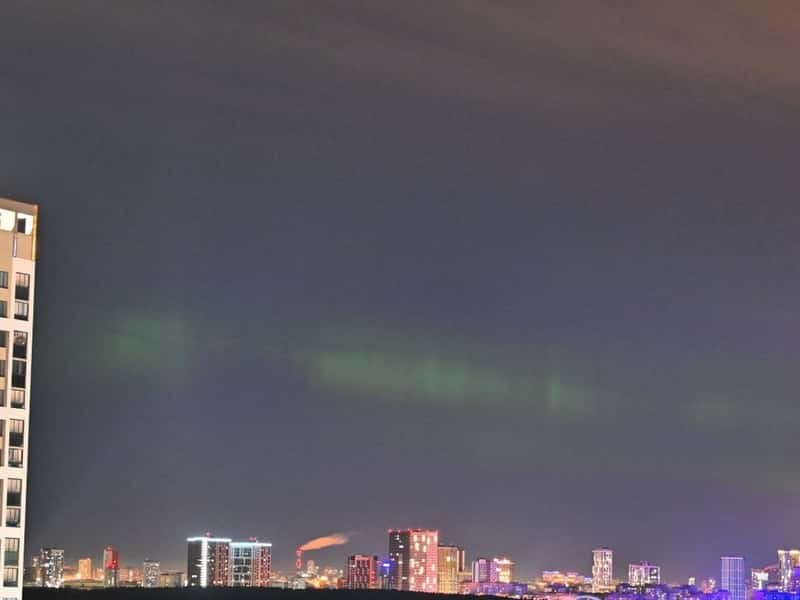 Редкое зрелище озарило Свердловскую область — в небе вспыхнуло сияние