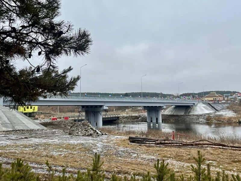 «Для сельчан это единственная дорога»: под Каменском-Уральским открыли важный мост 