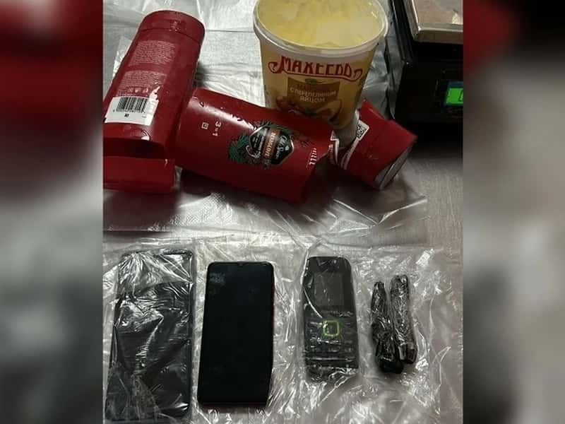 В Екатеринбурге в посылке для обвиняемого нашли телефоны в шампуне и майонезе