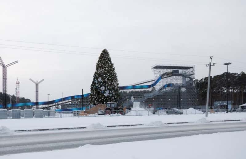 В Екатеринбурге ограничили продажу билетов на гигантскую горку «Энергии РМК»