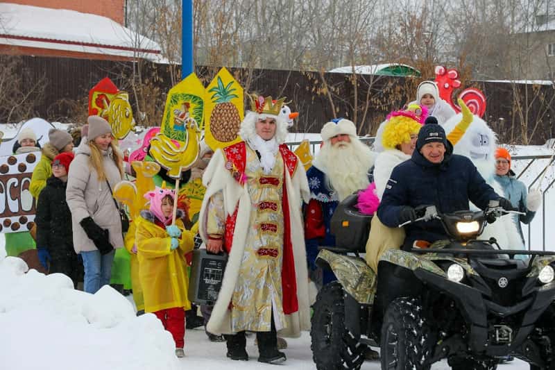 Йети, айс-файтинг и пельмени: как прошёл День снега в Каменске-Уральском