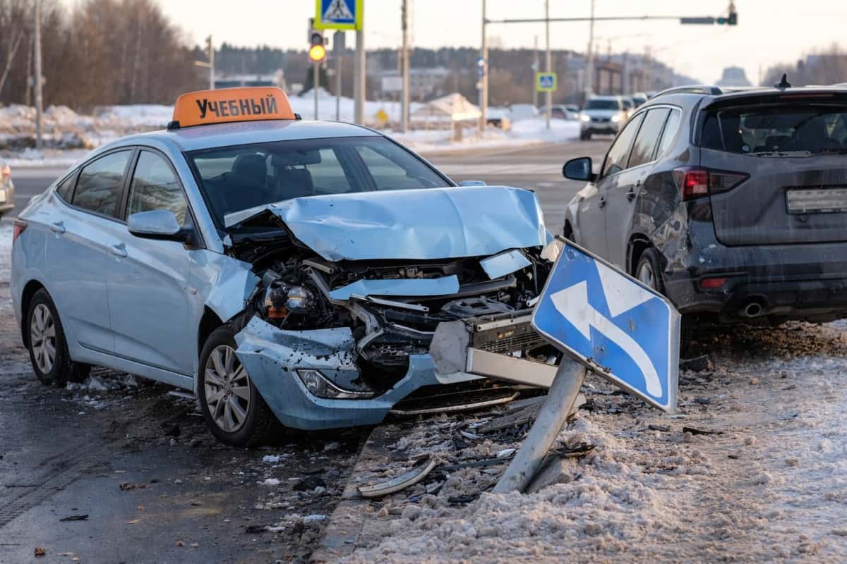 Автоинструктора лишили прав после ДТП в Свердловской области: суд признал обгон опасным