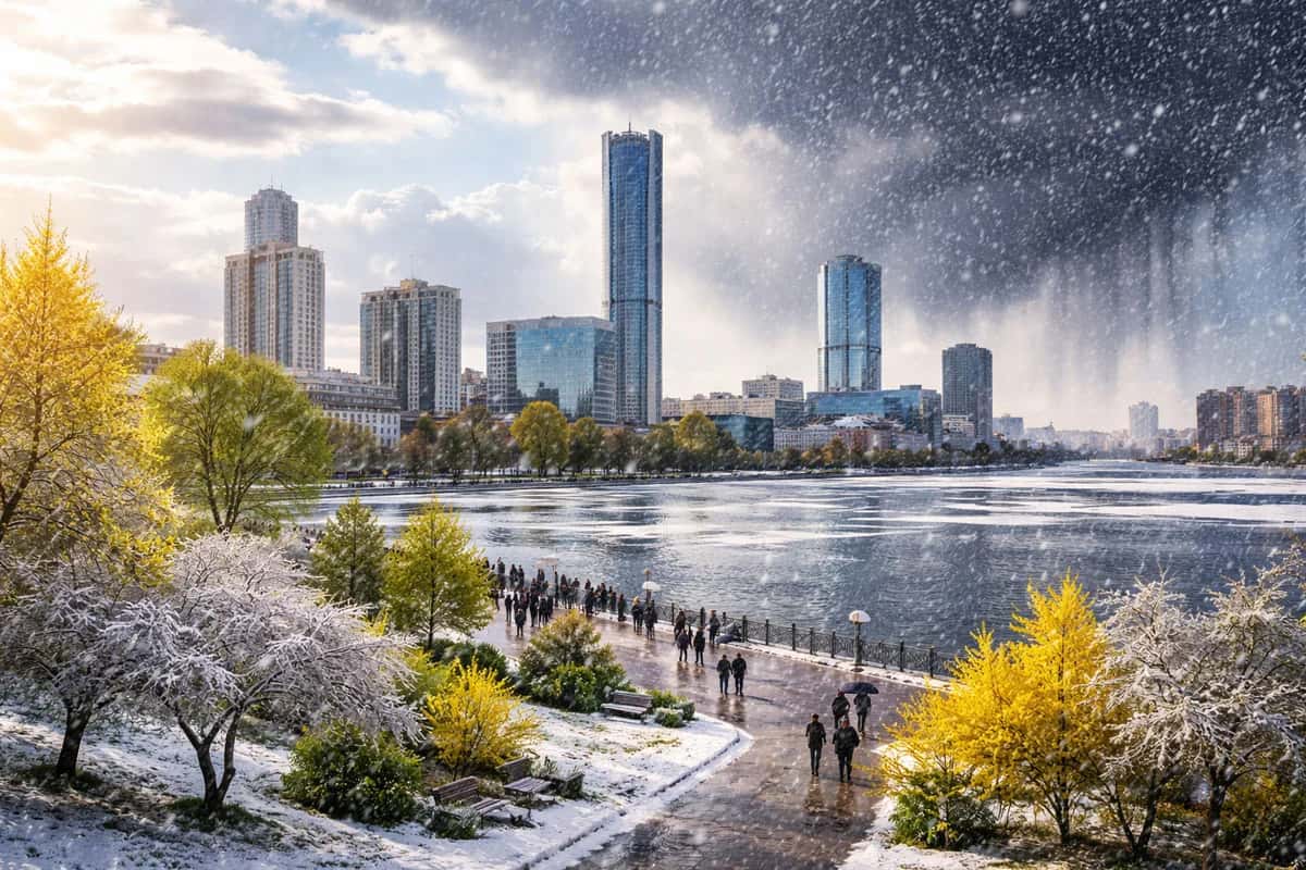 Погода на Урале резко изменится: после +17 придут снег и заморозки